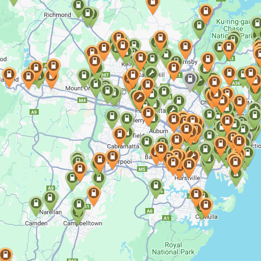 Kerbside Charging Map Graphic
