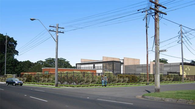 Engadine substation artist impression