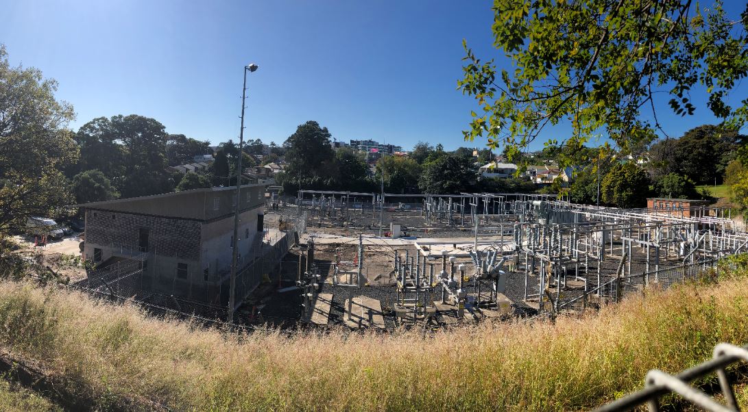 Image showing Ausgrid's Rozelle substation