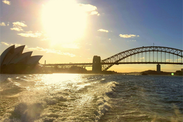 Image of Sydney Harbour in a Heatwave