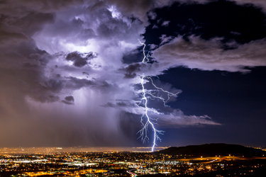 Generic image of a lightning strike