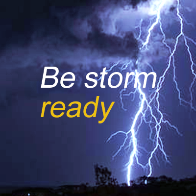 Be storm ready 