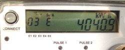 Reading your meter - Kwh